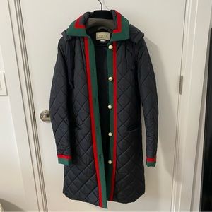 Gucci quilted coat